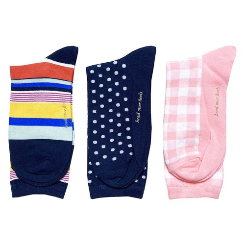 Calcetines Kate Spade Crew 3 Pares ELIGE Flor Lunares Rayas Leopardo Nueva York - Imagen 125 de 142