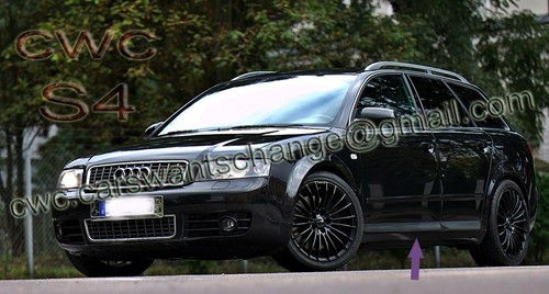 AUDI A4 8E, B6 B7 S4 RS4 MOLDE DE AJUSTE PUERTA INFERIOR, CUCHILLAS LATERALES, BARRA DE PUERTA - Imagen 3 de 3