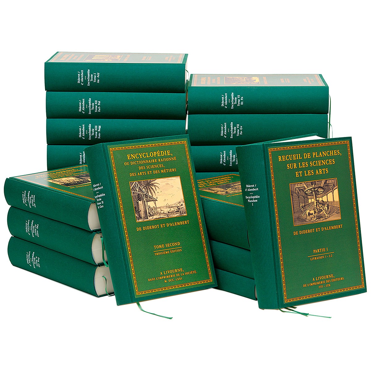 21 Bde. Enzyclopädie.Faksimile-Reprint. Von Denis Diderot (Modernes Schrift ...