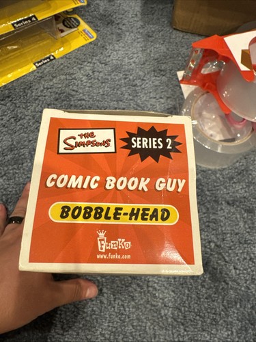 The Simpsons Wacky Wobblers Bobble-Head Comic Book Guy - Picture 6 of 6