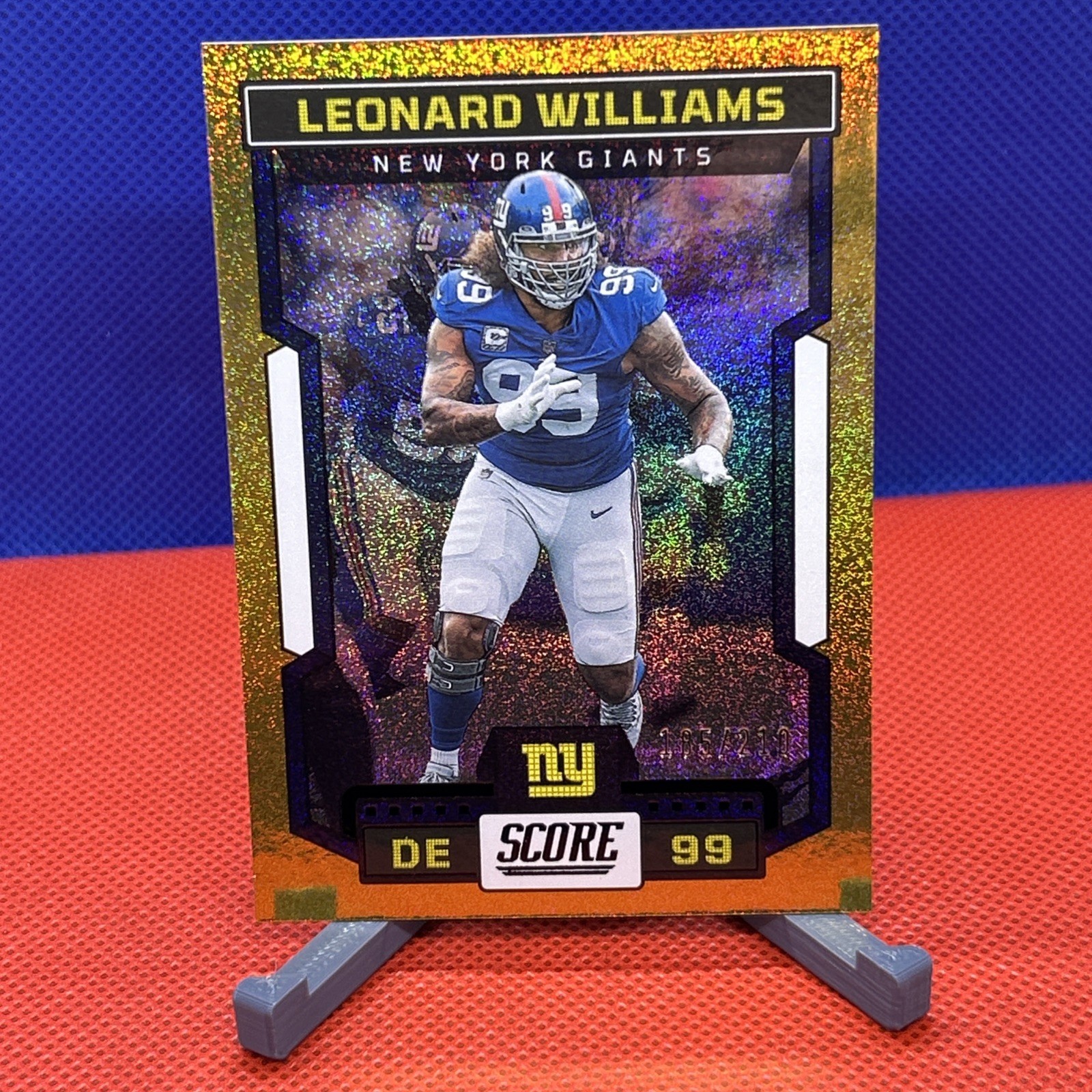 2023 Score - Leonard Williams #238 Gold Dots /210