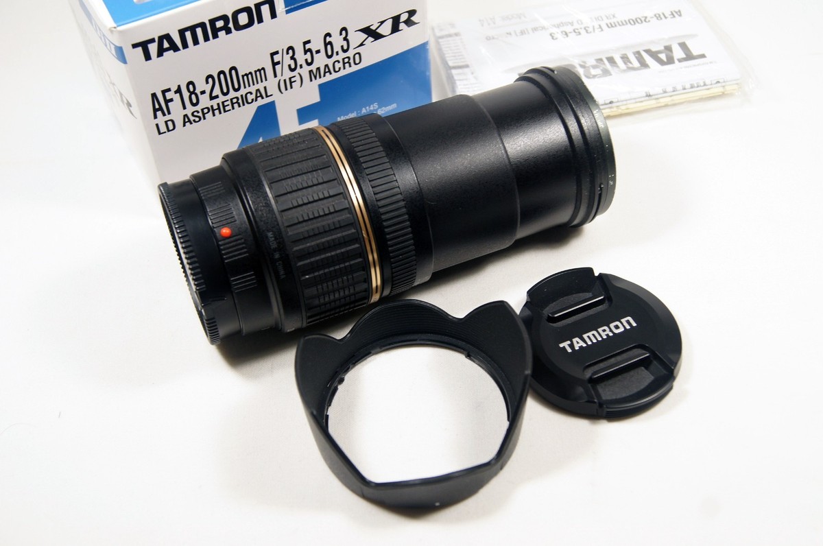 Tamron AF 18-200mm f/3.5-6.3 XR Macro LD Aspherical Lens Sony D Di 