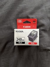 Canon PG-240 XXL Genuine Black Ink Cartridge, Compatible with MG2120/3120/4120