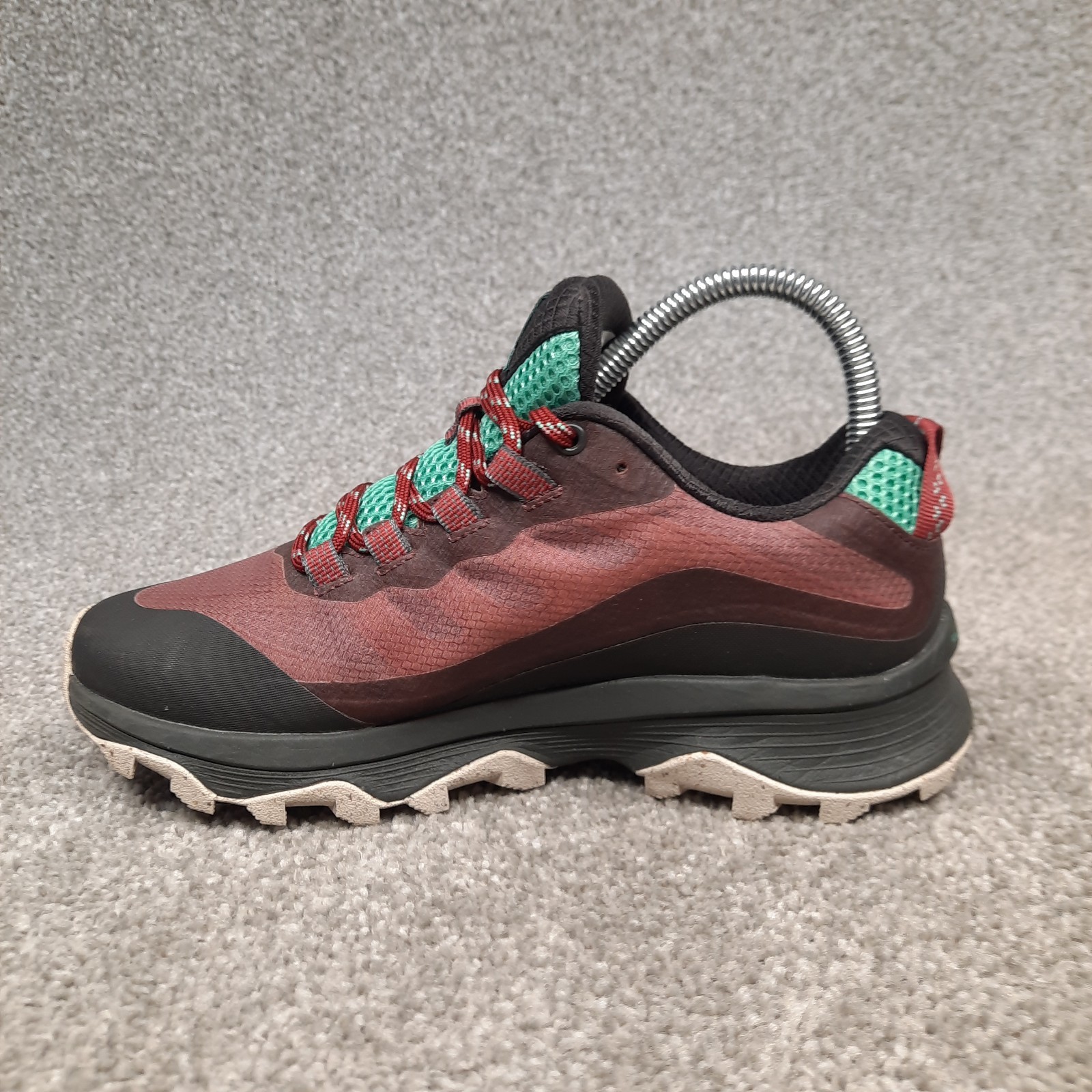 Scarpe da trekking Merrell Moab Speed da donna taglia 6 Burlwood marrone sneaker J066858