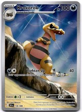 Krokorok Illustration Rare SV: Black Bolt 136/086 NM