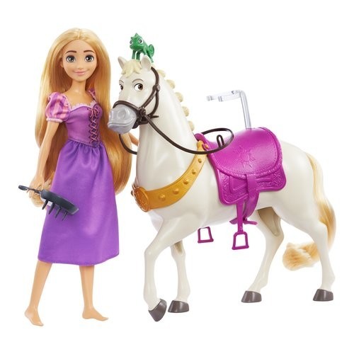 Hasbro Set De Muñeca DISNEY PRINCESS Rapunzel Y Maximus Variado - Imagen 1 de 2