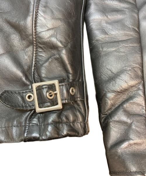 Schott 642 Single Riders Jacket Leather Steerhide Mens Black Size