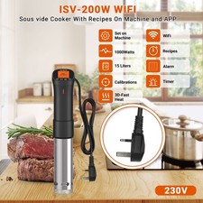 Inkbird 2.4G WIFI Sous Vide Cooker Slow Cooking Machine 2nd Generation Free APP