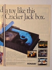 Vintage Sega CD Magazine Ad Mega Lot Lethal Enforcers Contra 90s Retro Rare