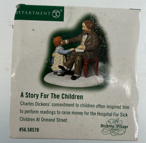 Department 56 Dickens Village A Story For The Children Figure Charles Dickens #5