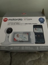Motorola Hubble 4.3-Inch HD Color Screen Video Baby Monitor Pan - LUX64CONNECT