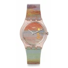 SWATCH Watch TURNER'S SCARLET SUNSET SO28Z700 Pink NEW