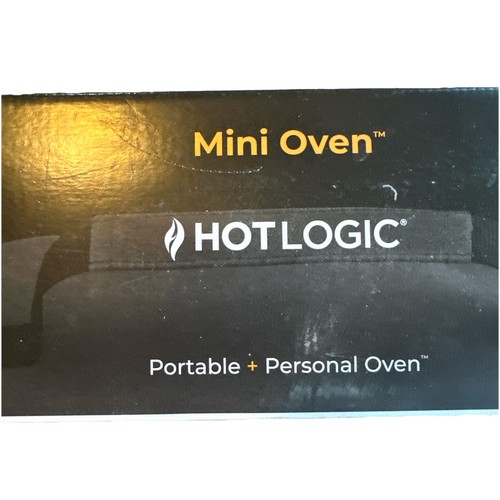Hot Logic Mini Forno Portatile Personale Nero/Bianco Motivo Nuovo In Scatola Sigillato - Foto 5 di 7