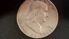 1952 S Franklin Half Dollar 90% SILVER  Free Shipping+ Tracking  001