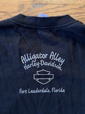 Harley Davidson Full Zip Sweatshirt Women 3XL Alligator Alley Florida Bling