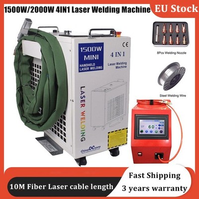 1500W/2000W 4IN1 Fiber Laser Welding Machine Cutting Rust Removal Tool Industrie