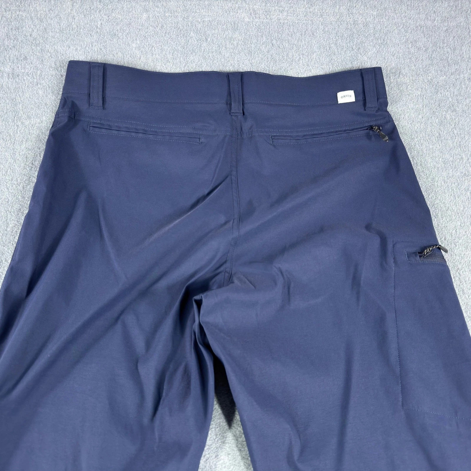 Orvis Fleece Lined Pants Mens 36x32 Blue Nylon Stretch Hiking Outdoor
Opens in a new window or tab