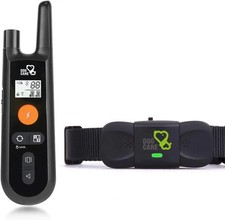 DOG CARE Dog Training Collar with Remote - for 1 dog, Black 1 Pack TC01