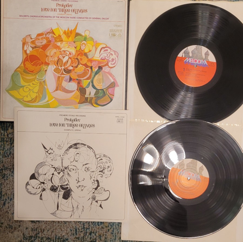 Sergei Prokofiev – 2 BOX SET LOT. The Flaming Angel AND Love For Three Oranges - Picture 3 of 5