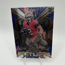 Panini 2025 Select Emeka Egbuka #24 Rookie Insert Tampa Bay Buccaneers NFL