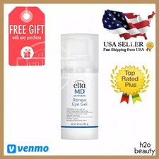 Elta MD Renewal Eye Gel 0.5oz EXP 03/2027 *New In Box*