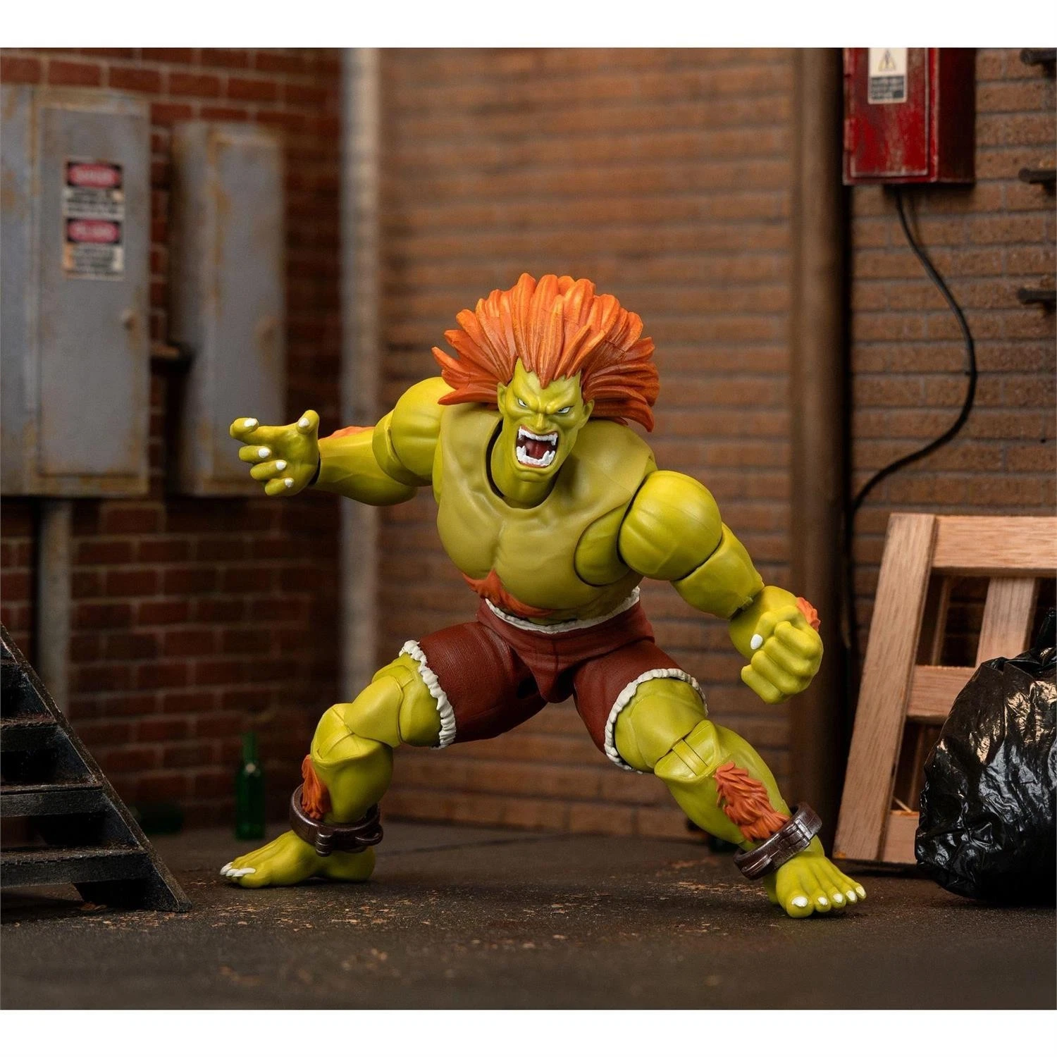 Ultra Street Fighter II Blanka 6in Deluxe Action Figure Jada Toys IN STOCK - product detail image 9