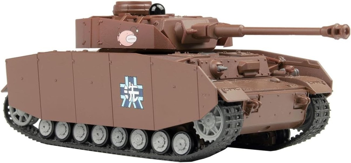 PLATZ GIRLS und PANZER 1/64 RC BATTLE TANK IV Ausf. H D-Spec