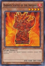 Barrier Statue of the Inferno - OP04-EN018 - Common - Unlimited Edition - Lightl