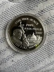 1987 Pope John Paul II USA Visit 5 oz .999 Silver Coin