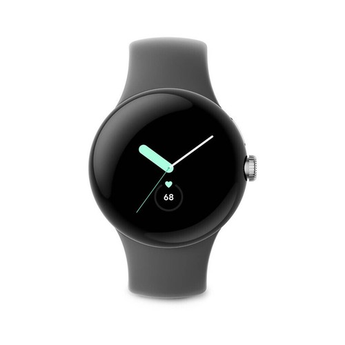 Google Pixel Watch Polished Silver/Charcoal LTE - Zdjęcie 2 z 7
