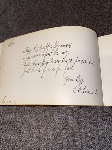 1878 Bordentown Female College N.J. Autograph Book With Autographs Dated 1878-81 - Bild 13 von 15