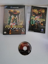 Metroid Prime (Nintendo GameCube, 2004) Manual + Case And Tested!