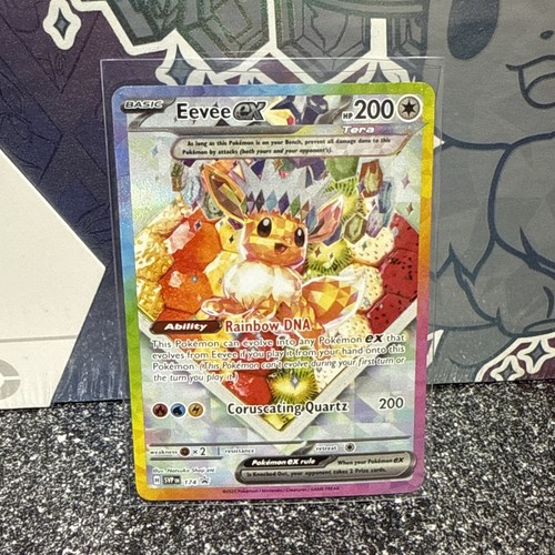 Pokémon Card Prismatic Evolutions Super Preminum Collection Eevee Promo 174 SIR