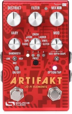 Source Audio Artifakt Lo-fi Elements Multi-effects Pedal