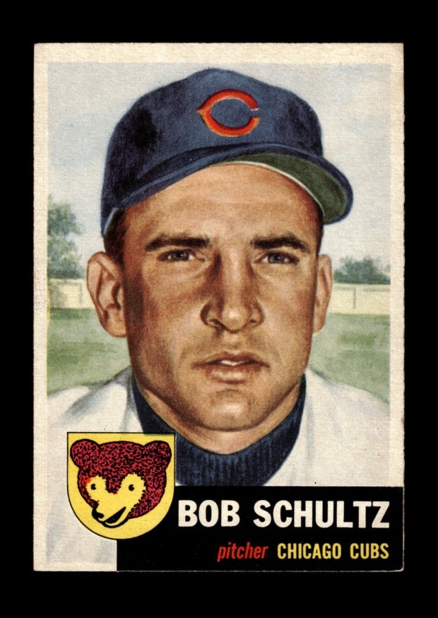 1953 Topps Set-Break #144 Bob Schultz NR-MINT *GMCARDS*