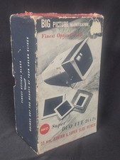 Vintage MICO Super Duo Vue Slide Viewer 2  x 2    35mm, Bantam   With Box