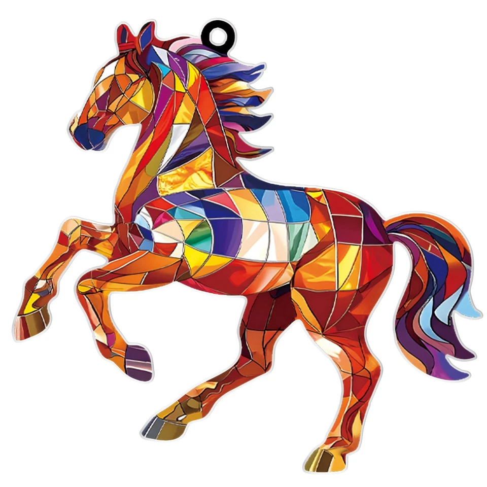 Horse Pendant Window Sun Capture Decoration Gift Decor Pendant For Horse Lovers - image 2 of 4