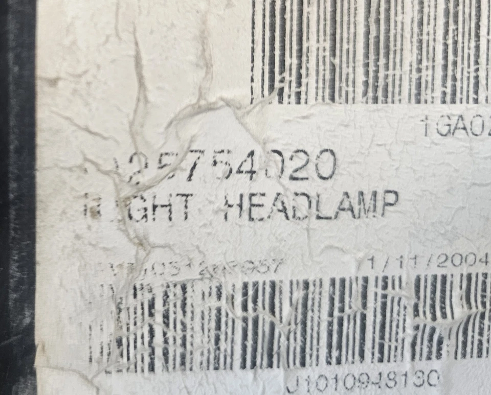 Faro lateral de pasajero Cadillac STS 2005-2011 OEM 25754020 RH xenón Foto 4 de 4