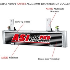 Aluminum Transmission Cooler Fits 2011-2014 Chevroletgmc 6.6l Duramax Lml