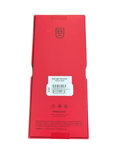 Z9O Bodyguardz Red Light Converter Screen Protector For Apple iPhone 16 / 15 - Picture 2 of 2