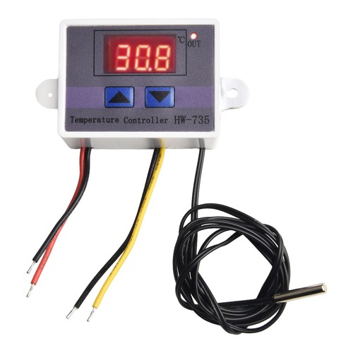 LED Temperature Controller Switch with Large Display for Terrariums and More - Picture 3 of 46