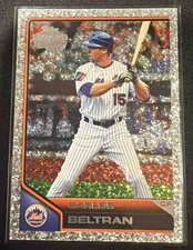 Carlos Beltran Diamond Anniversary Platinum Refractor 2011 Topps Lineage #6 Mets