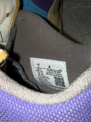 Jordan Air Jordan 4 Retro SP x Union Desert Moss Colorblock DJ5718-300 size 7 - Picture 6 of 6