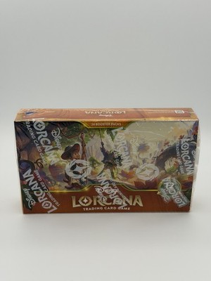 New Factory Sealed Disney Lorcana TCG Wilds Unknown Booster Box English