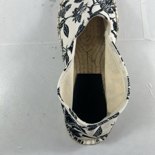Gorgeous Isabel Marant Blue/White Floral Espadrille Shoes Size 7 #250 - Picture 10 of 12