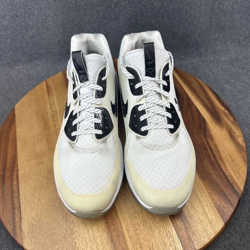 Men’s Nike Air Zoom 90 IT Golf Shoes Size 12 Black/White 844569-100 - Image 4 of 4