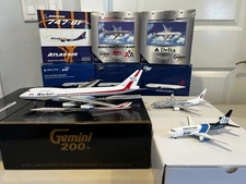 Lot Of 1:200 Models 3 Gemini Jets Jc Wings Inflight 200 SD