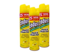 Endust Multi-Surface Dusting & Cleaning Spray, Lemon Zest 12.50 oz (Pack of 3)