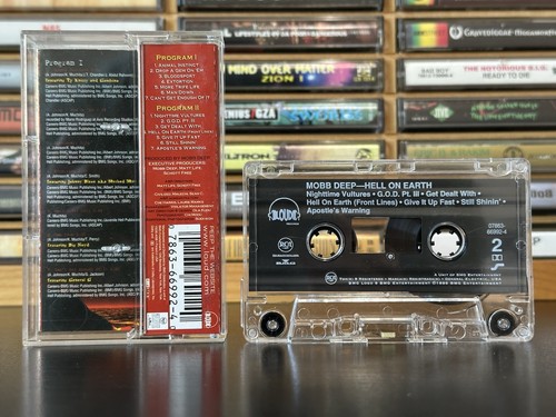 OG 1996 | Hell on Earth - Mobb Deep Cassette | 2pac Diss Method Man Nas Raekwon - Picture 3 of 10