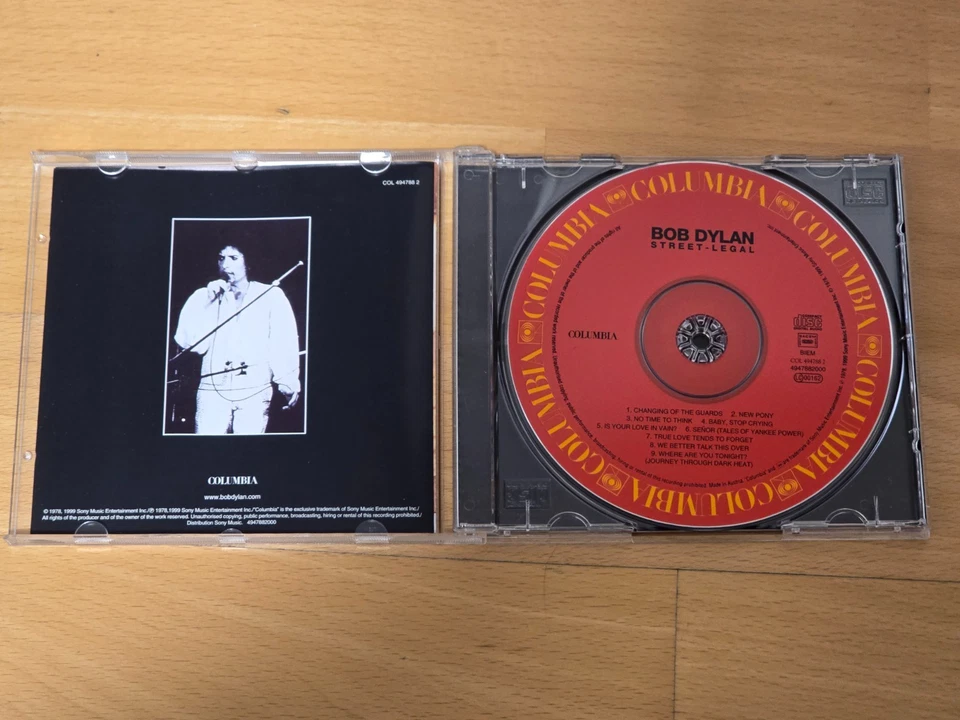 CD - Bob Dylan -  Street Legal - Bild 3 von 3